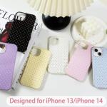 Cute Polka Dot Case for iPhone 14/13 6.1