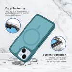 iHome Magnetic Velo Case for iPhone - Dark Blue