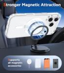 iPhone 17 Pro Max Clear Magnetic Case with Screen Protector