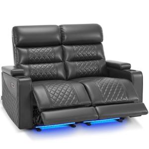 MCombo Zero Gravity Power Loveseat Recliner