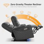 MCombo Zero Gravity Power Loveseat Recliner