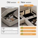 Belffin Modular Velvet Sofa with Storage Chaise