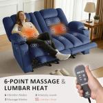 MCombo 55.9" Zero Gravity Power Reclining Loveseat