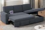 Yaheetech L-Shaped Sectional Sofa with USB Charger