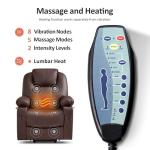 MCombo Electric Recliner Chair with Massage and Heat