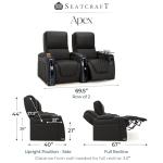 Seatcraft Apex Power Recliner Home Theater Seating