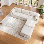 Chita Oversized U-Shaped Modular Cloud Sofa