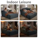 Nahenduo 67 Inch Oversized Chaise Lounge Sofa