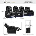 Weilianda Zero Gravity Recliner with USB and Tray