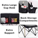 Bolosy Heavy Duty 2-Person Folding Loveseat Chair