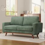 Vesgantti 68" Green Corduroy Loveseat Sofa