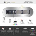 Weilianda Top Grain Leather Zero Gravity Recliner