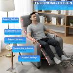 Grey Recliner Chair for Home Theater Seating