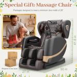 FURNIMAT 2026 Zero Gravity Massage Chair with Bluetooth