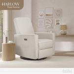 Evolur Harlow Power Glider Recliner with USB