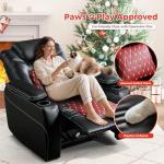 Electric Recliner Chair with USB Ports and Cup Holders