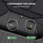 LUXIJOY 11x13 Hardtop Octagonal Outdoor Gazebo