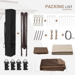 COOS BAY 11x11 Pop Up Gazebo with Mesh Netting