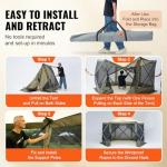 VEVOR 12x12ft Pop Up Gazebo with Netting