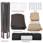 Yaheetech 13x13 Hexagonal Pop-Up Gazebo Tent