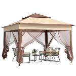 Outsunny 11' x 11' Instant Pop-Up Gazebo