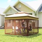 Outsunny 11' x 11' Instant Pop-Up Gazebo