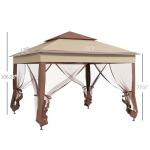 Outsunny 11' x 11' Instant Pop-Up Gazebo
