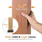 Modern Shade Tranquil Grove Wood Gazebo 12' x 14', Hardtop Gazebo Permanent with Galvanized Steel Roof, Cedar Outdoor Gazebo with Sturdy Hooks for Garden, Backyard, Patio and Deck