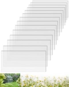 14 Pack Polycarbonate Greenhouse Panels, 4' x 2
