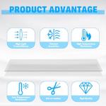 14 Pack Polycarbonate Greenhouse Panels, 4' x 2