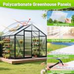 Quibbay 8-Pack UV Protected Polycarbonate Panels