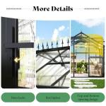 AMERLIFE 16.8 FT Walk-In Polycarbonate Greenhouse