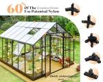 AMERLIFE 12x13.5 FT Polycarbonate Walk-In Greenhouse