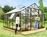 AMERLIFE 12x13.5 FT Polycarbonate Walk-In Greenhouse