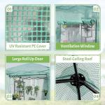 Greesum 8x6 FT Portable Pop-up Greenhouse
