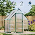 ActiveTrail 6x4FT Heavy Duty Polycarbonate Greenhouse