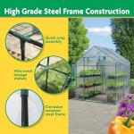 Miracle-GRO Mini Walk-in Greenhouse with Shelves