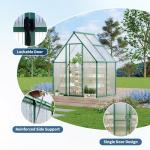 ActiveTrail 6x4FT Heavy Duty Polycarbonate Greenhouse
