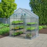 Miracle-GRO Mini Walk-in Greenhouse with Shelves