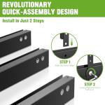 6x4FT Heavy-Duty Polycarbonate Greenhouse with Vent