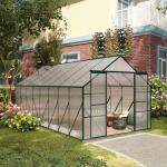 Outsunny 16' x 8' Walk-in Polycarbonate Greenhouse