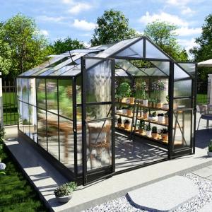 AMERLIFE 8x12 Walk-In Polycarbonate Greenhouse