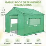 EAGLE PEAK 10x10 Pop-Up Greenhouse with Easy Setup