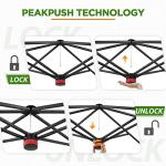 EAGLE PEAK 8x6 Portable Walk-In Greenhouse Cover