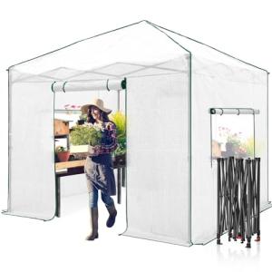 Eagle Peak 10x10 Portable Pop-Up Greenhouse