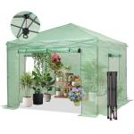 10x10FT Instant Walk-in Polycarbonate Greenhouse