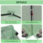 10x10FT Instant Walk-in Polycarbonate Greenhouse