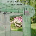 10x10FT Instant Walk-in Polycarbonate Greenhouse