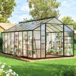 Polar Aurora 10x16 FT Polycarbonate Greenhouse