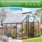 Polar Aurora 10x16 FT Polycarbonate Greenhouse